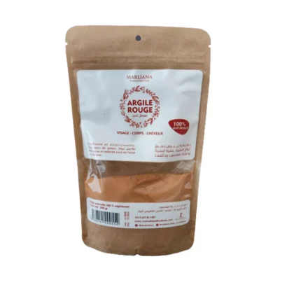 Argile rouge Marliana, beauté naturelle