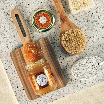 Savon Hammam a l'huile d'argan au senteurs orientales Marliana